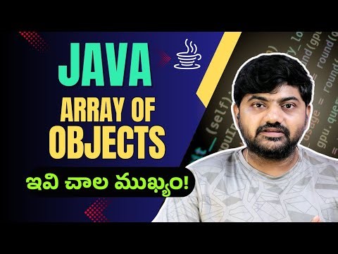 #26 Array of Objects in Java 🔥 Simple Explanation for Beginners