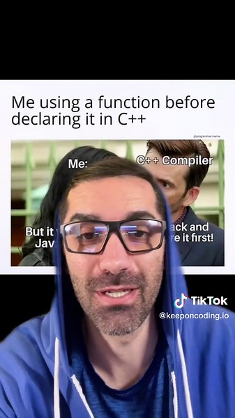 Explaining Programming Memes: C vs. JavaScript