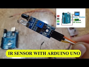IR SENSOR WITH ARDUINO UNO