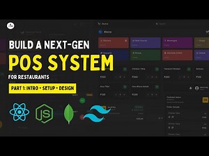 Restaurant POS System with React & Node.js – Part 1: Intro + Setup + Basic Design | #mern