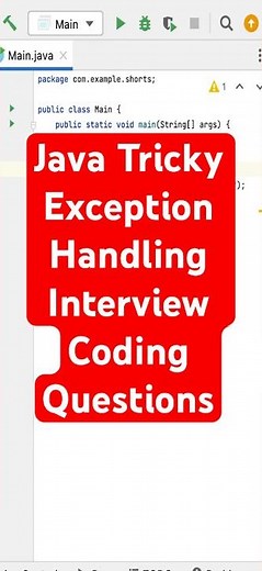 Java Tricky Interview Coding Program 20 #javaprogramming #java