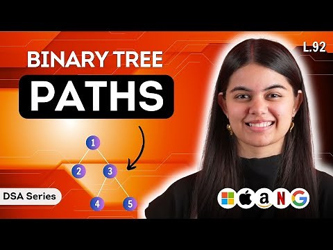 Binary Tree Paths | DSA Series : L.92