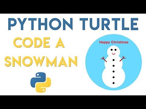 Python Turtle - Snowman Tutorial