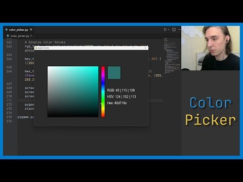 Making a Color Picker in Python
