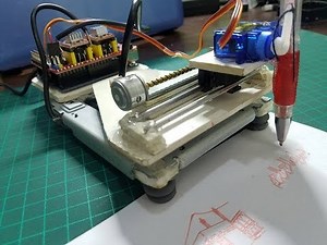 Mini CNC plotter machine at home using Arduino, CNC shield v3.0 and old DVD drive