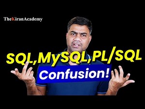 Difference Between | SQL, MySQL & PL-SQL | Hindi | By Kiran Sir
