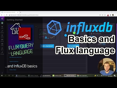 Flux query language and Influxdb basics