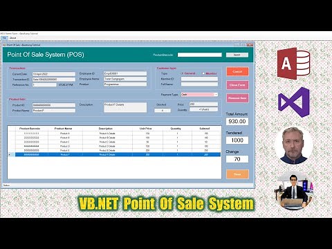 Developing a Point of Sale (POS) System using Visual Basic .NET