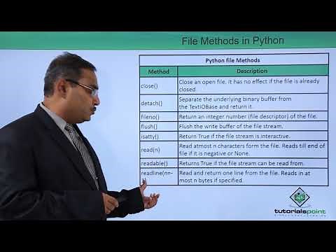 Python - File Methods