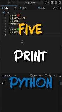 Python Print Function Explained!