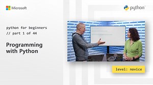 Python pour débutants [1 sur 44] Programmation avec Python