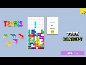 How to code Tetris using Javascript