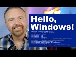 Hello, Windows! RetroCoding "Hello World" for Windows with Dave
