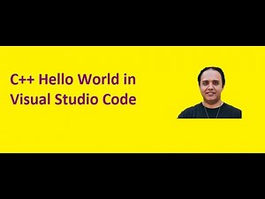C++ Hello World in Visual Studio Code