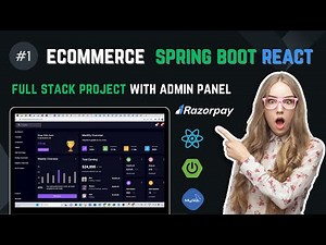 Full Stack Ecommerce Website Development Using React, Spring Boot, MySql And Payment Gatway