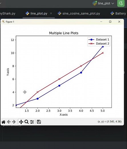 Python Programming - Line Plot