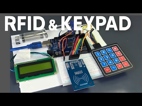 RFID and Keypad Password-Based Door Lock System | Arduino Mega Project Tutorial