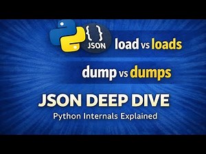 Python JSON Module Tutorial: load, loads, dump, dumps & Error Handling