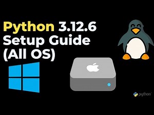 How to Install Python 3.12.6 (Windows, macOS, Linux) | Install Python All OS guide (2024)