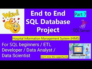 sql project | sql projects for resume| sql project for data analyst | Part 7