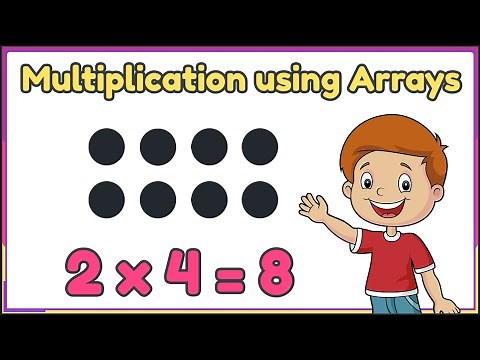 Multiplication Using Arrays for Kids