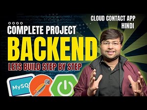 🔥 Building Complete Project Backend | Step by Step Tutorial building backend of project[Hindi]
