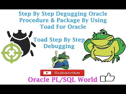How to Debug Oracle Procedure | Package step by step with Toad For Oracle
