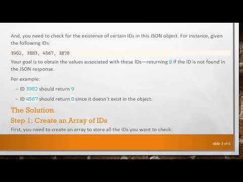 How to Parse JSON and Loop Through Arrays in JavaScript