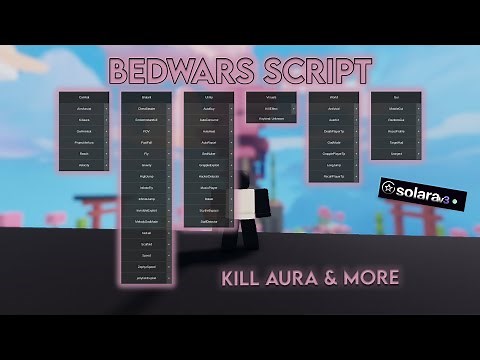 *NEW* BEDWARS SCRIPT | MARCH 2025 | SOLARA SUPPORTED | PASTEBIN | KILL AURA, GOD MODE, & MORE