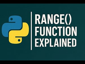Python range() Function Explained | Create Number Sequences Easily #Python #RangeFunction