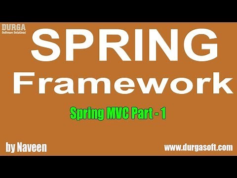 Java Spring | Spring Framework | Spring MVC Part - 1 by Naveen