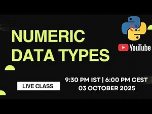 Numeric Data Types | Live Q&A