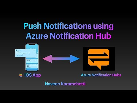 (2020)🔥 Configure Push Notifications for your iOS and Android Apps using Azure Notification HUBs