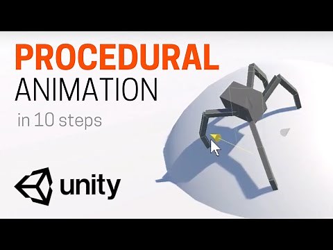 Unity procedural animation tutorial (10 steps)