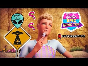 Alien or Safety? 👽🛸🫣 Camping on Roswell 🏕🔥| Barbie: Epic Road Trip (2022) | @Recent Barbie 💖🧊