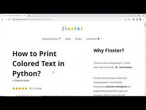 How to Print Underlined Text in Python? - Be on the Right Side of Change