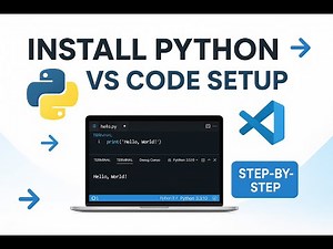 Install Python & VS Code | Beginner Setup Guide for Data Science