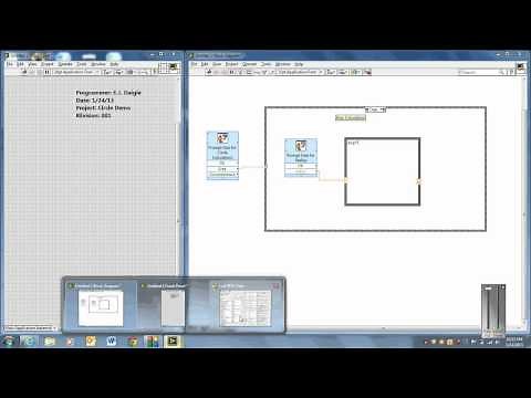 LabVIEW Formula Node and User Input Demo