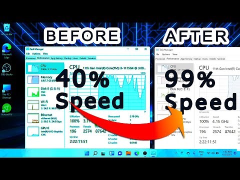 How to Boost Processor or Boost CPU Speed in Windows | Make your PC run Faster
