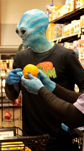 When aliens discover human food 👽 #aliens #ufo #conspiracy | Brent Pella Comedy