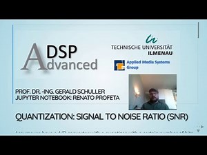 Advanced Digital Signal Processing using Python - 02 Quantization: Signal-to-noise ratio (SNR)