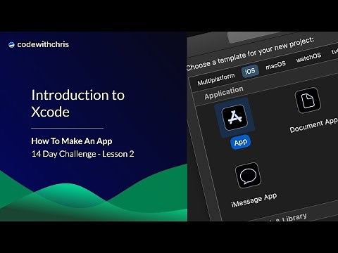 How To Make An App - Xcode Tutorial (SwiftUI)