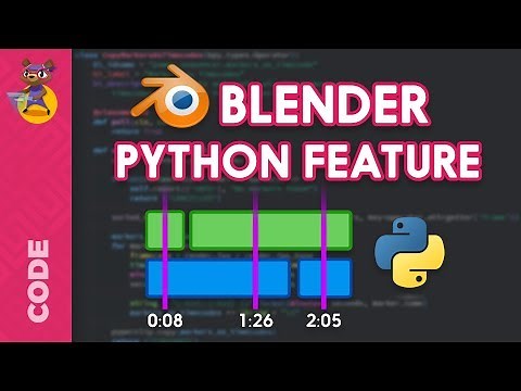 Learn to Code Blender Features in Python: Add-On Programming Tutorial