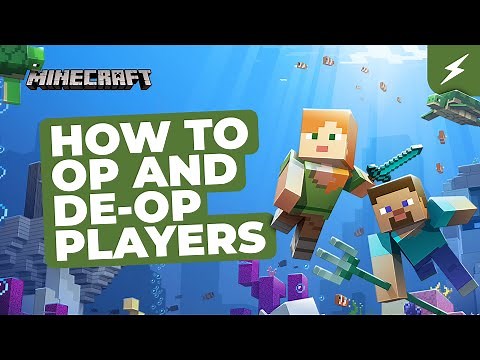 How to OP and De-OP players on your Minecraft: Java Edition server
