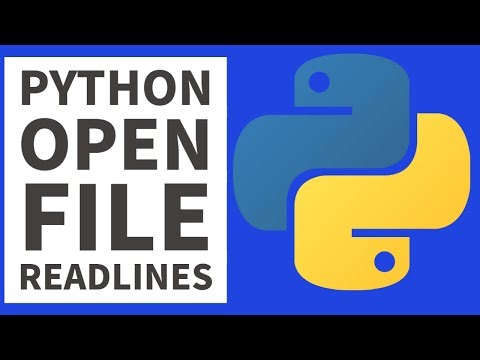 How To Open Files & Readlines In Python Beginners Tutorial 2022