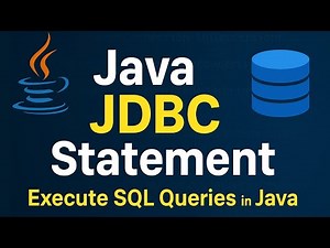 How to Connect JDBC | Java JDBC Statement | Execute SQL Queries in Java Using JDBC