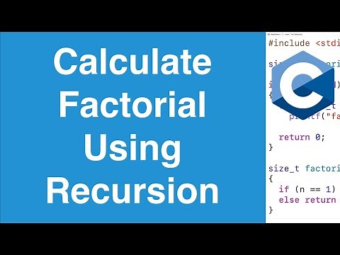 Calculate Factorial Using Recursion | C Programming Example