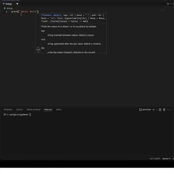 Python Program to Print Hello world!
