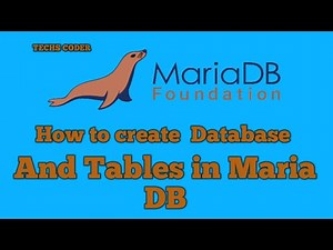 Create Database And Table Using MariaDB | Insert Read Update Delete