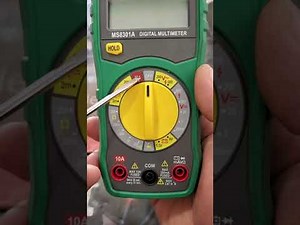 Basic Multimeter Description